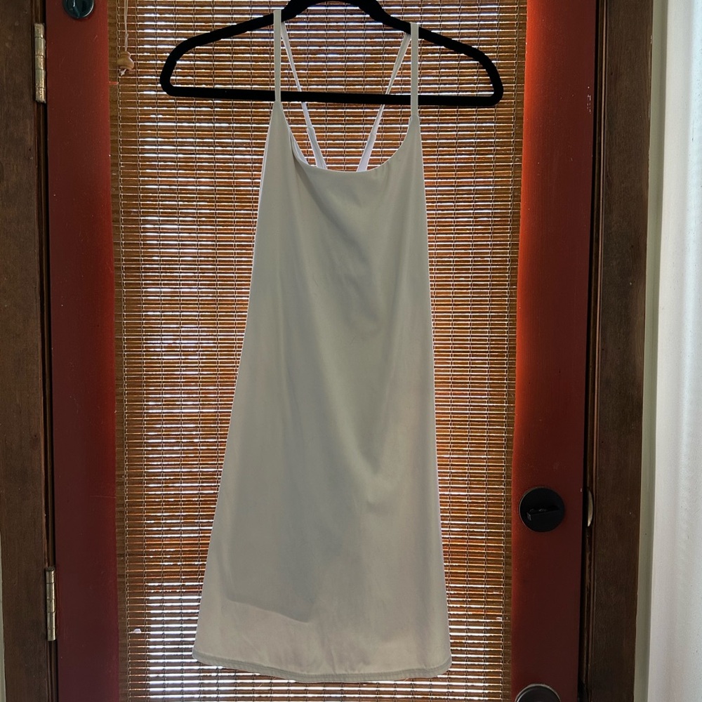 White workout dress